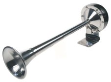 Single fan 420mm, chrome, 12V, electromagnetic