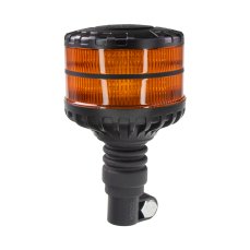 LED beacon, 12-24V, 16xLED orange, on holder, ECE R65