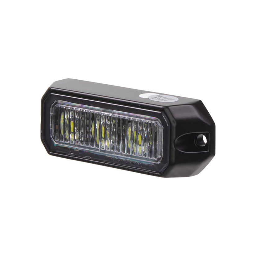 x PREDATOR povrchové výstražné LED světlo, 3x 3 W, 12-24 V, bílé, ECE R10