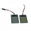 LED panel 43 x 29 mm, 10-24 V, 48x 3014SMD