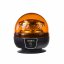 AKU LED beacon, 12x3W, orange, magnet, R65