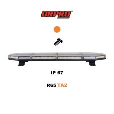 LED lightbar orange 82cm, 12 / 24V, R65