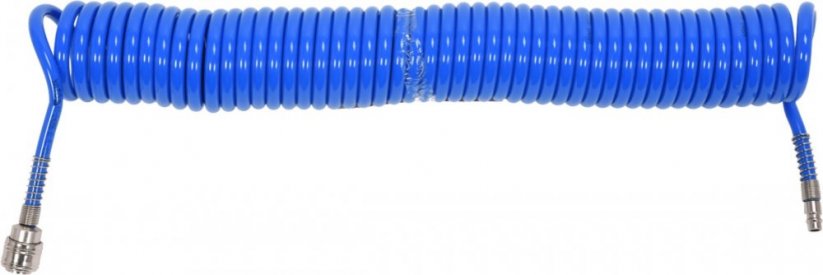 Spiral PU air hose 6,5x10mm, 10m