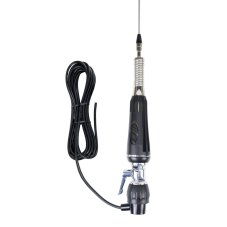 Bax 30 kusov skladacie CB PNI LED 1000 antény, 80 cm dlhé, s káblom a motýľovým pevným uchytením, 26-30 MHz, 300 Watt, svieti počas vysielania