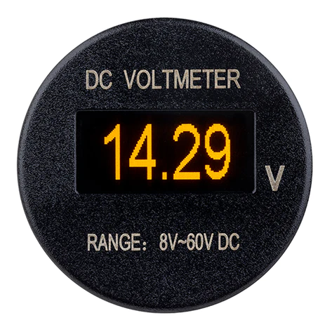 Digital OLED voltmeter 6 - 60V