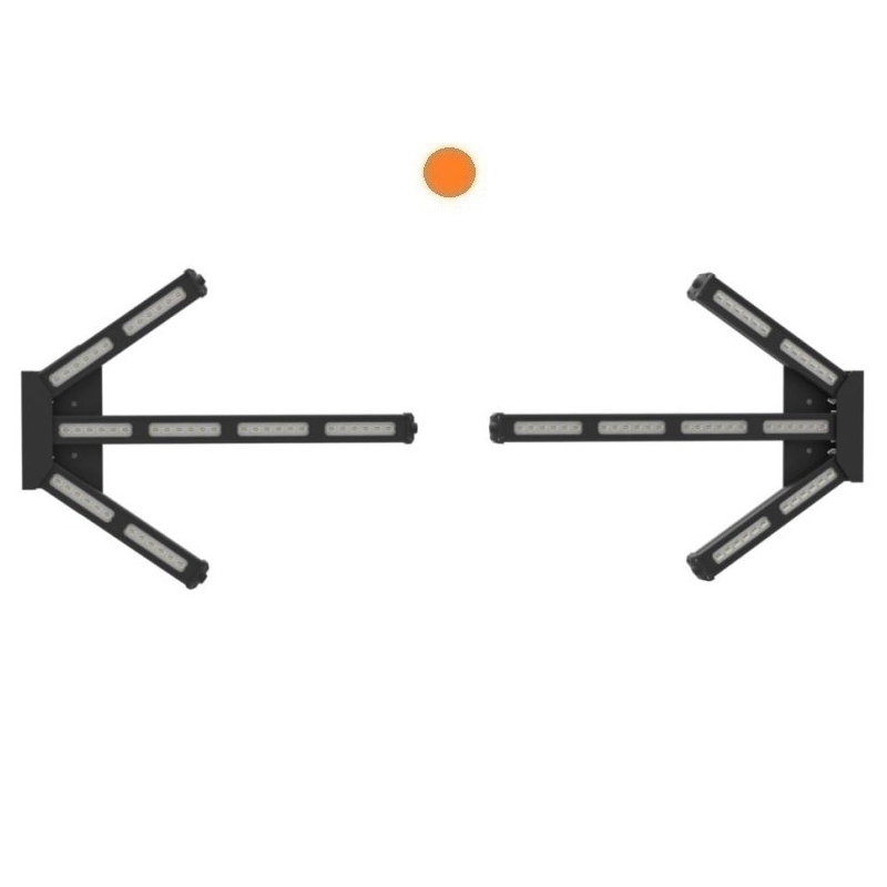 LED přídavné světla směrová 12-24V, 608mm, ECE R65