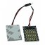 LED panel 43 x 29 mm, 10-24 V, 48x 3014SMD