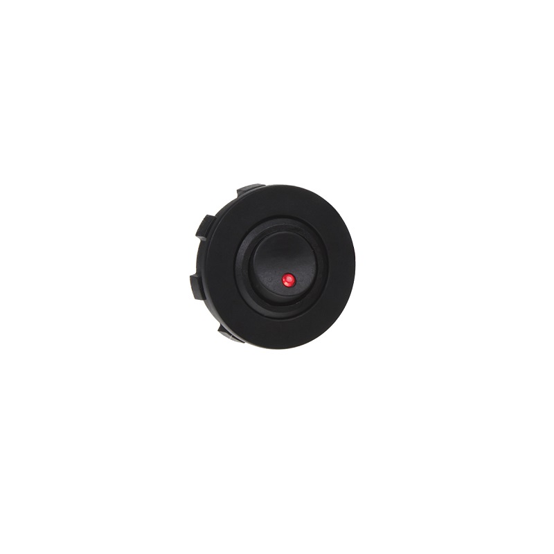Round switch 20A red LED