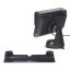 5" black LCD monitor for dashboard or holder with suction cup